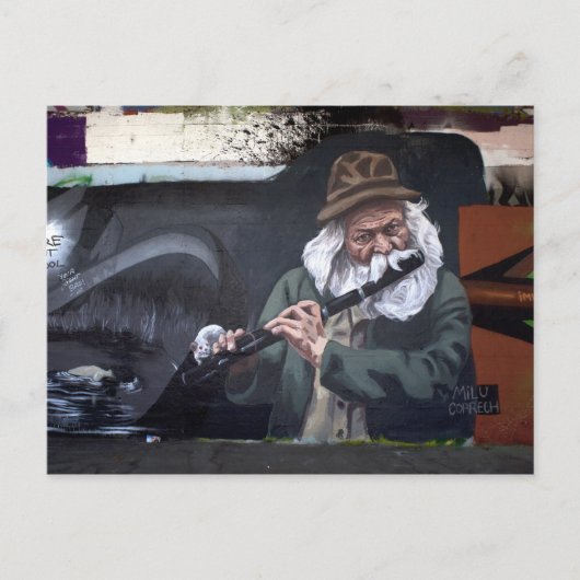 Piper Urban Art Postkarte (Vorderseite)