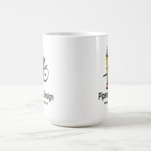 Piperdog Entwurfs-Tasse Kaffeetasse (Mittel)