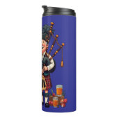 Pipers Duties For The Haggis Procession Burns Thermosbecher (Nach rechts gedreht)