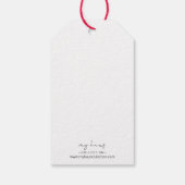 Piper's Holiday Pawty Gift Tag Geschenkanhänger (Rückseite)