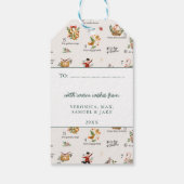 Pipers Piping | 12 Day of Christmas Holiday Geschenkanhänger (Rückseite)