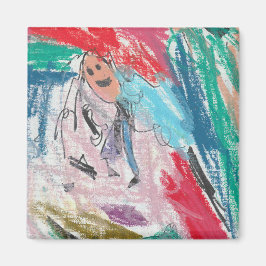 Pipers SelbstportraitPipers Selbstporträt Magnet