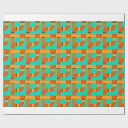 Pipes Geschenkpapier (Flach)