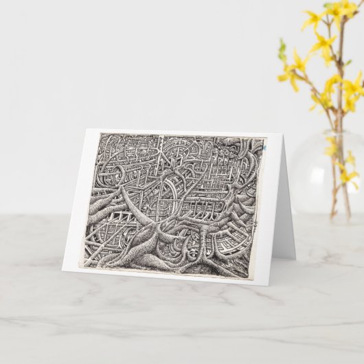 Pipescape, by Brian Benson Karte (Gelbe Blume)