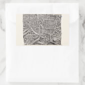 Pipescape, von Brian Benson Rechteckiger Aufkleber (Tasche)