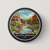 Pipestone Minnesota Circle Button (Vorderseite)