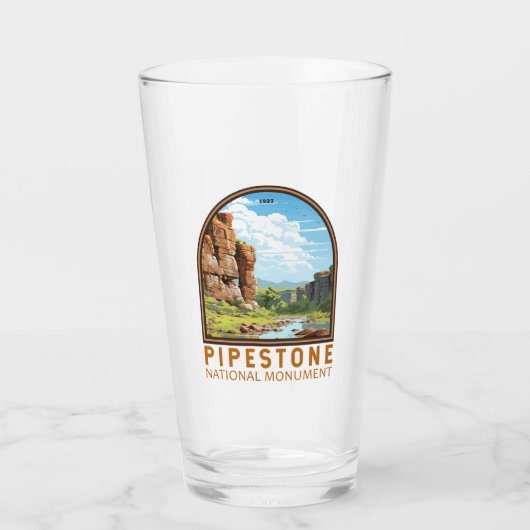 Pipestone Nationalparkprojekt des Locarnese Glas (Vorderseite)