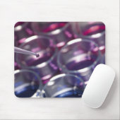 Pipetten- und Petrischale-Geschirr mit Flüssigkeit Mousepad (Mit Mouse)