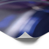 Pipetten- und Petrischale-Geschirr mit Flüssigkeit Poster (Ecke)