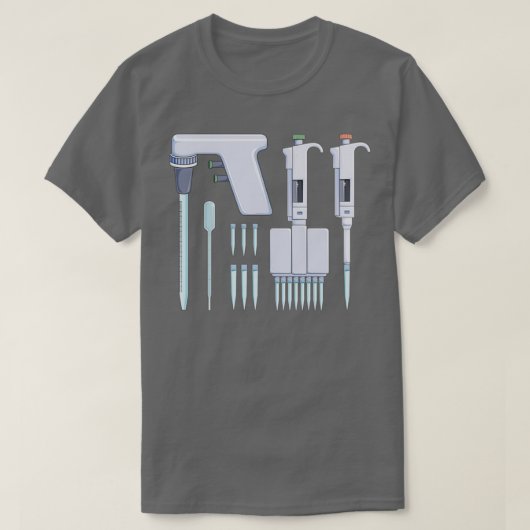 Pipettenfamilie SMAR T-Shirt (Design vorne)