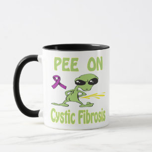 Pipi auf Fibrose-Tasse Tasse