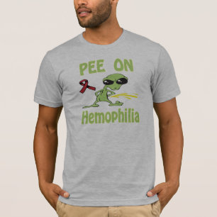 Pipi auf Hämophilie-Shirt T-Shirt