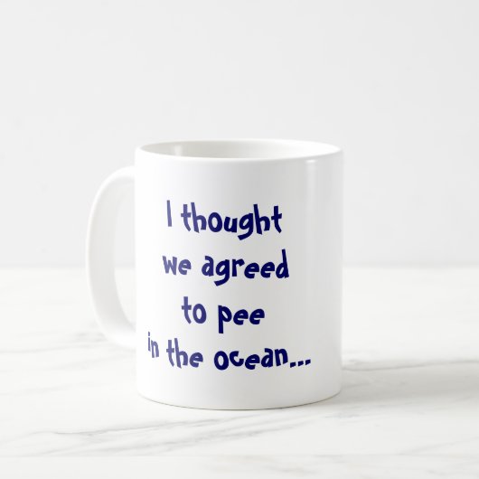Pipi in der Ozean Tasse (Vorderseite Links)