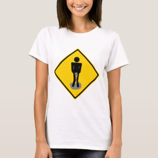 Pipi keucht Verkehrsschild T-Shirt