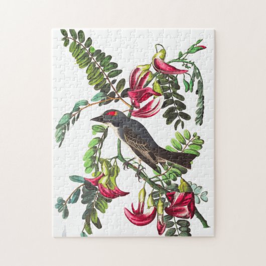 Piping Flycatcher von John James Audubon Puzzle (Vertikal)