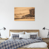 PIPING PLOVER 36 X 24 WRAPPED CANVAS DRUCK LEINWANDDRUCK (Insitu (Schlafzimmer))