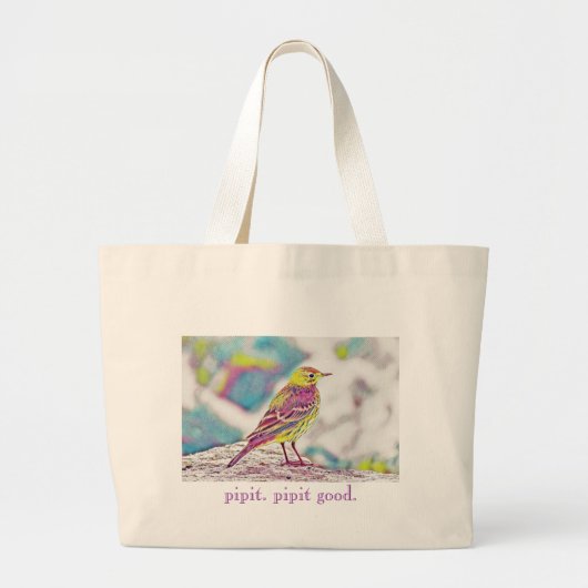 Pipit-Tasche Jumbo Stoffbeutel (Vorne)
