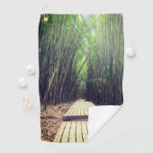 PIPIWAI TRAIL BAMBOO WALD MAUI HAWAII HALEAKALA GOLFHANDTUCH (Insitu)