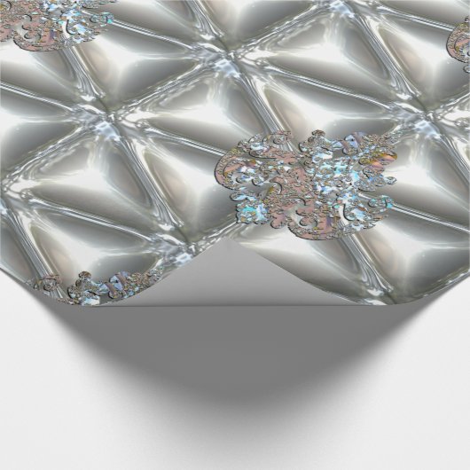 Pippa Baroque Glossy Geschenkpapier (Ecke)