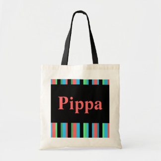 Pippa Hübsch Strip Tote Bag / Beach Bag Tragetasche
