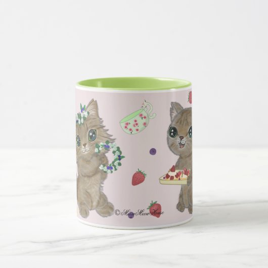 Pippchan u. Ronchan Tee-Party Tasse (Zentrum)