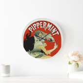 Pippermint Große Wanduhr (Zuhause)