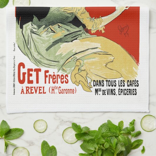 Pippermint Küchentuch (Gefaltet)