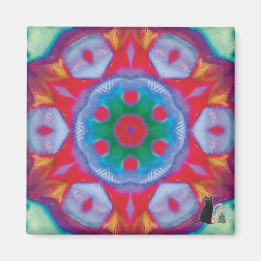 Pippin Kaleidoscope Magnet (Vorne)
