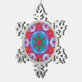 Pippin Kaleidoskop Snowflake Ornament (Rechts)