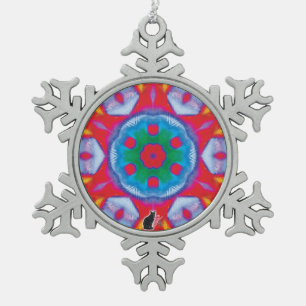 Pippin Kaleidoskop Snowflake Ornament