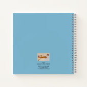 Pippin-Pipe-Cick-Notebook Notizblock (Rückseite)