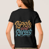 Pipple und Reflektion Tri-Blend Shirt (Rückseite)