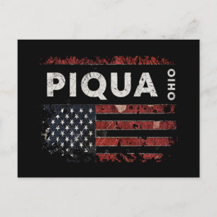 Piqua Postkarte