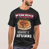 Piragi breakfast of latvians Latvia Food Piragi T-Shirt (Vorderseite)