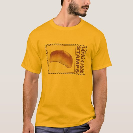 Piragu Briefmarken-Shirt T-Shirt (Vorderseite)