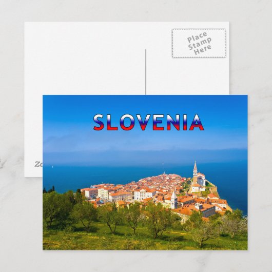 Piran 02B Postkarte (Vorne/Hinten)