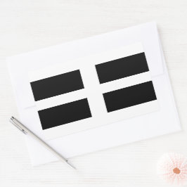 Piran-Flagge Rechteckiger Aufkleber