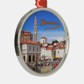 Piran, Slowenien Ornament Aus Metall (Rechts)