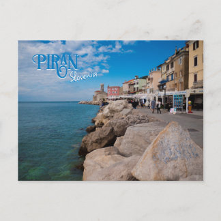 Piran, Slowenien Postkarte