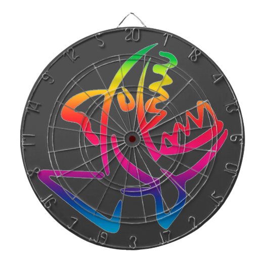 Piranha Dartscheibe (vorne)