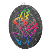 Piranha Dartscheibe (Vorderseite rechts)