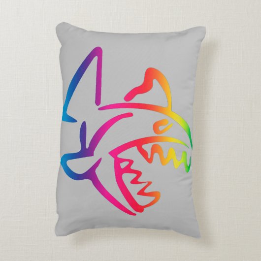 Piranha Dekokissen (Rückseite(Vertikal))