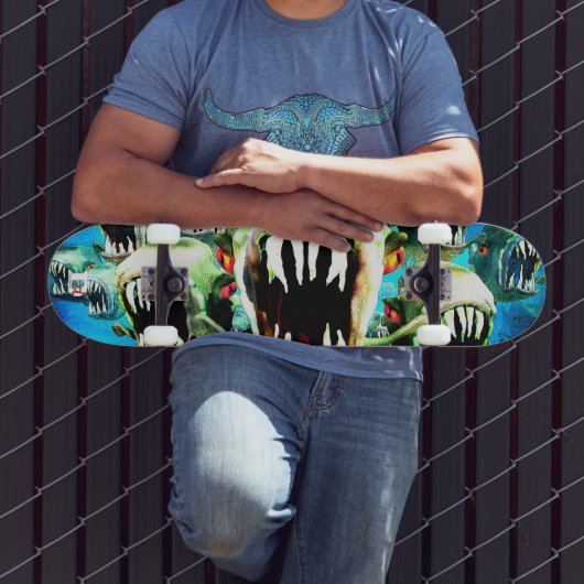 Piranha Fest d Brand Skateboard (Außenbereich 3)