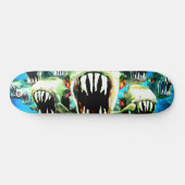 Piranha Fest d Brand Skateboard (Horizontal)