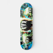 Piranha Fest d Brand Skateboard (Vorderseite)