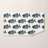 Piranha Frenzy Badetuch Set (Handtuch)