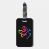 Piranha Gepäckanhänger (Rückseite vertikal)