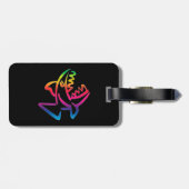 Piranha Gepäckanhänger (Rückseite horizontal)