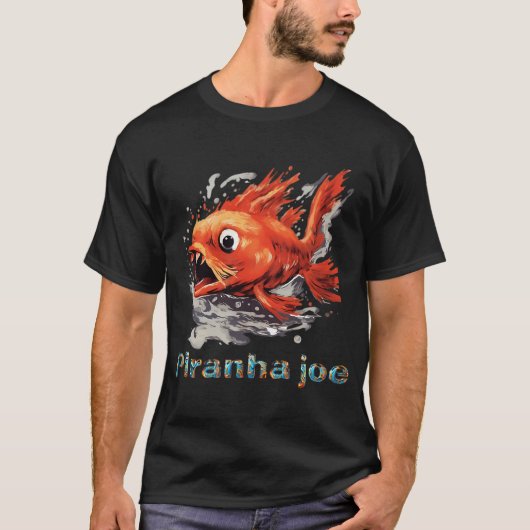 Piranha joe - T-Shirt (Vorderseite)