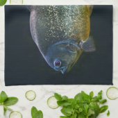 Piranha Küchentuch (Gefaltet)
